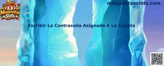 Guía para escribir la contraseña asignada a la cuenta