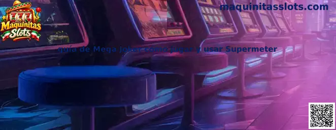 Guía visual de Mega Joker sobre cómo jugar y usar Supermeter